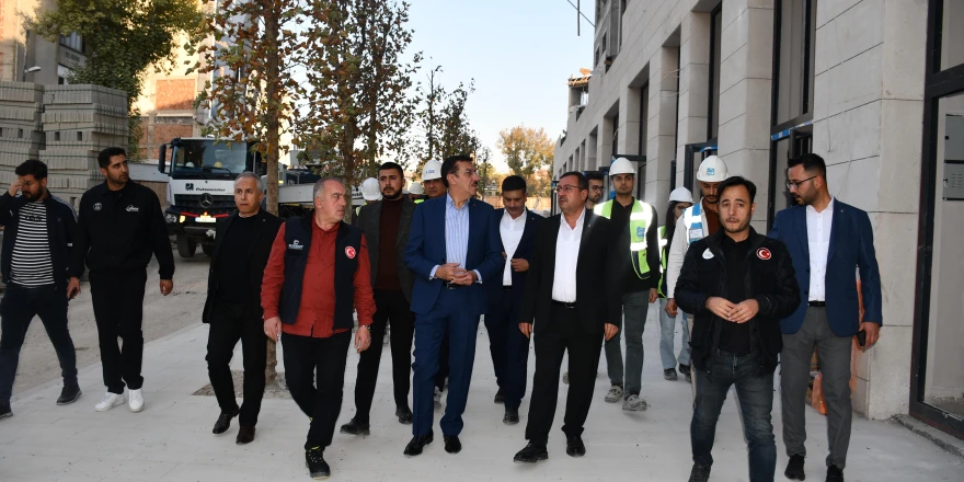 Tüfenkci: “Saray Mahallesi, Malatya’nın Yeni Vitrin Bölgesi Olacak”