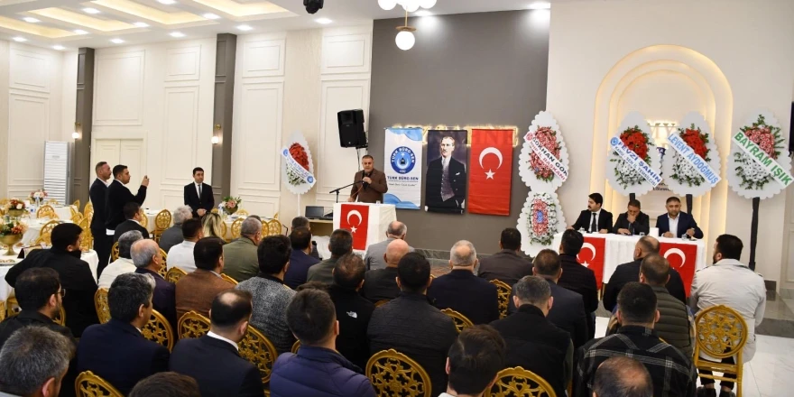 Türk Büro-Sen Malatya 1 Nolu Şubede Eyüp Selim Elmas Güven Tazeledi