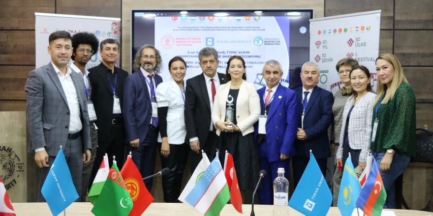 Türk Dünyası İletişim Ve Sanat Sempozyumu Almatı’da Gerçekleştirildi