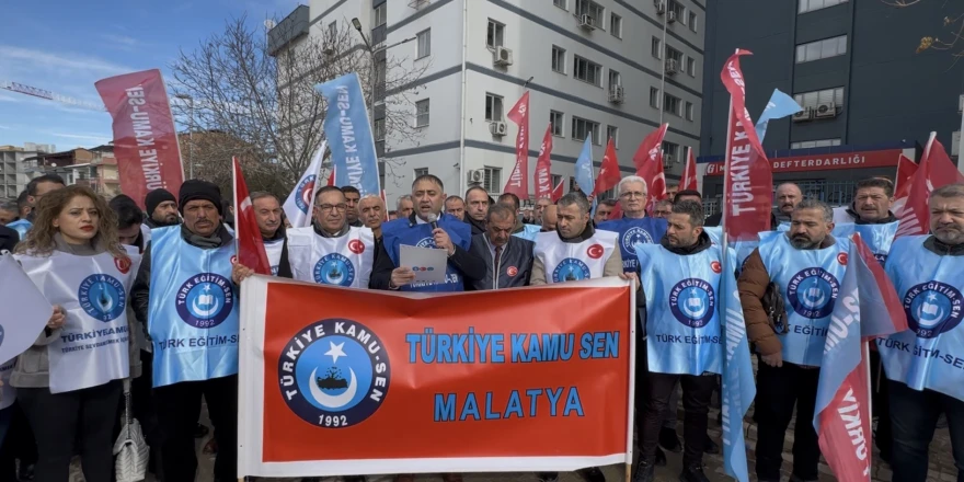Türk Kamu-Sen Malatya’dan Ek Zam Ve Refah Payı Çağrısı