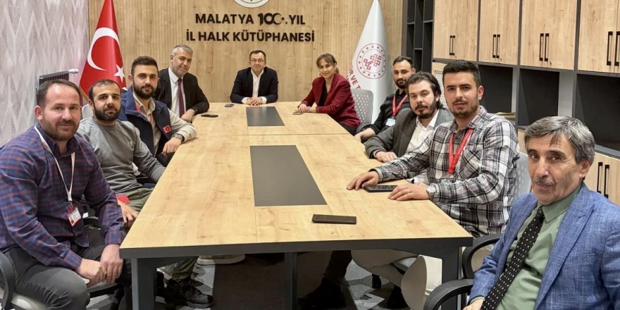 Türk Kültür Sanat Sen Heyeti Malatya’da Kurum Ziyaretlerinde Bulundu