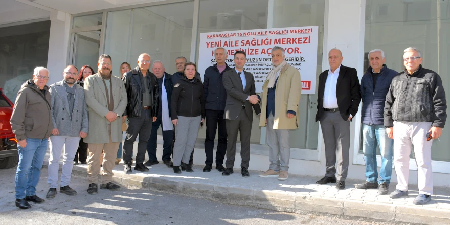 Turkmall'dan Karabağlar'a Yeni Aile Sağlığı Merkezi