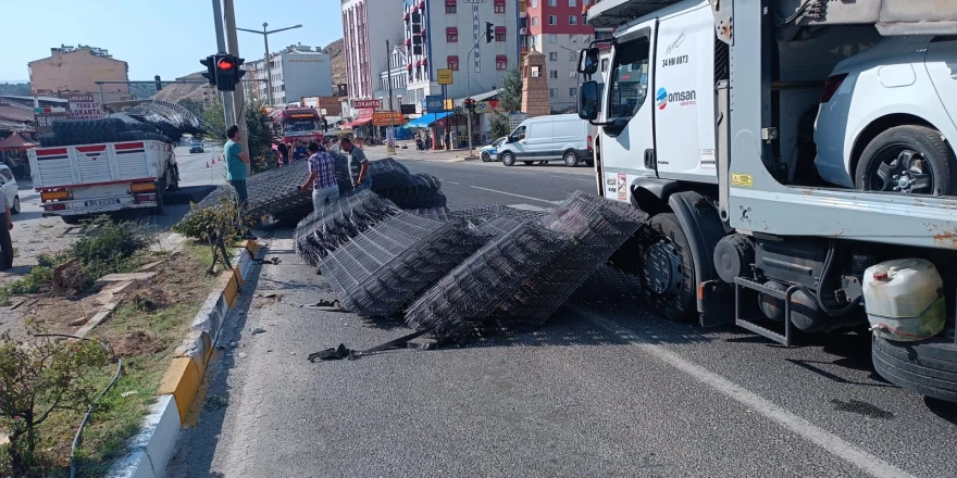 Usta sürücü faciayı önledi