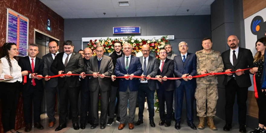 Vali Ersin Yazıcı “ Uluslararası Hasta Servisi Açılış” Törenine Katıldı