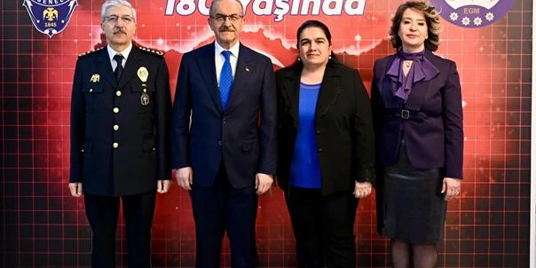 Vali Seddar Yavuz, Türk Polis Teşkilatının 180. Kuruluş Yıl Dönümü Programına Katıldı