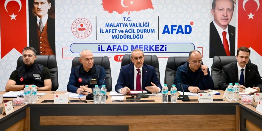 Vali Seddar Yavuz: “Afet Risklerini Azaltmak, Can ve Kamu Kaynağını Korumaktır”