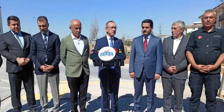 Vali Yavuz: Bahçebaşı'nda 12 Gün Sonra Anahtarları Teslim Edeceğiz