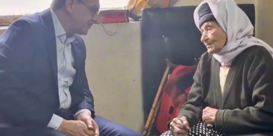 Vali Yavuz'dan Bessey Nineye Anlamlı Ziyaret