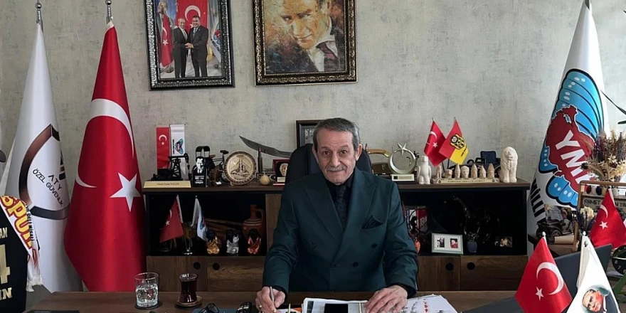 Yerli ve Milli Parti İl Başkanı Ahmet Turan Yalçın’dan 19 Eylül Gaziler Günü Mesajı