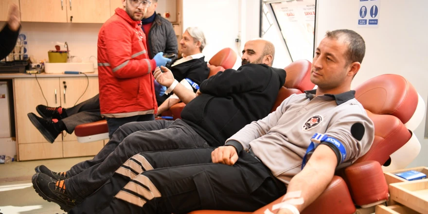 Yeşilyurt Belediye Personelleri Kan Bağışında Bulundu