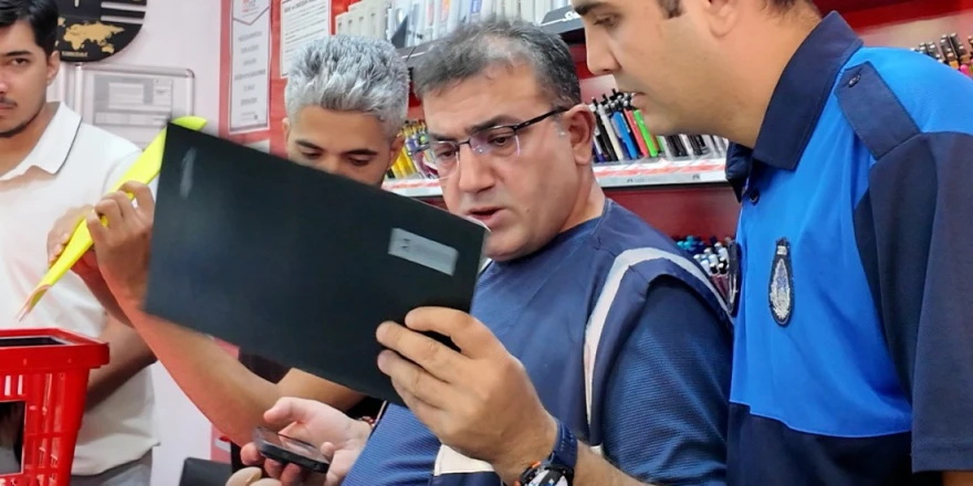 Yeşilyurt Belediyesi Zabıta Ekiplerinden Okul Öncesi Kırtasiye Denetimi!
