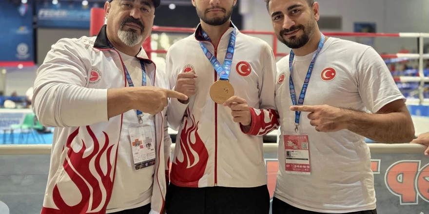 Yeşilyurt Belediyesi’nin Milli Sporcusu Avrupa Üçüncüsü Oldu!