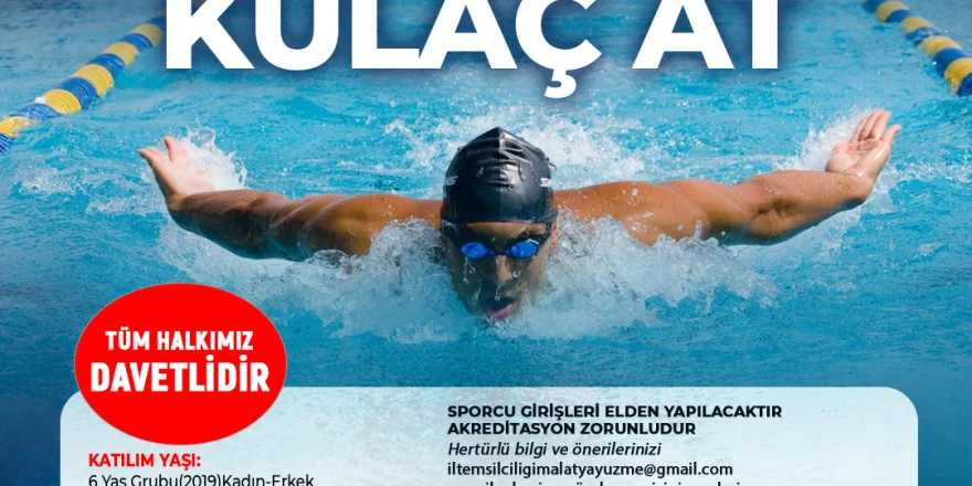 yeşilyurt belediyesi’nden gazze için anlamlı organizasyon: kulaçlar mazlumlar için atılacak!