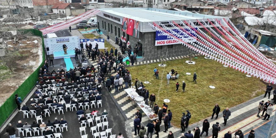 Yeşilyurt’ta İkinci Taziye Evi Karakavak Mahallesinde Hizmete Girdi