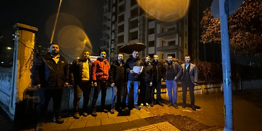 'Yetkilileri halkın sesini duymaya, bilimsel ve teknik gerçekler ışığında adımlar atmaya davet ediyoruz'