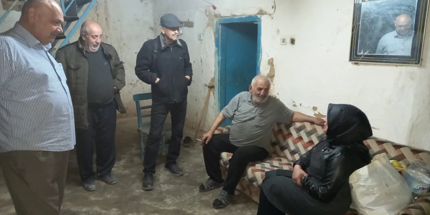 Yıkık Evde Yaşam Mücadelesi Sonuç Verdi: Hüseyin Amca’ya Yardım Eli Uzandı