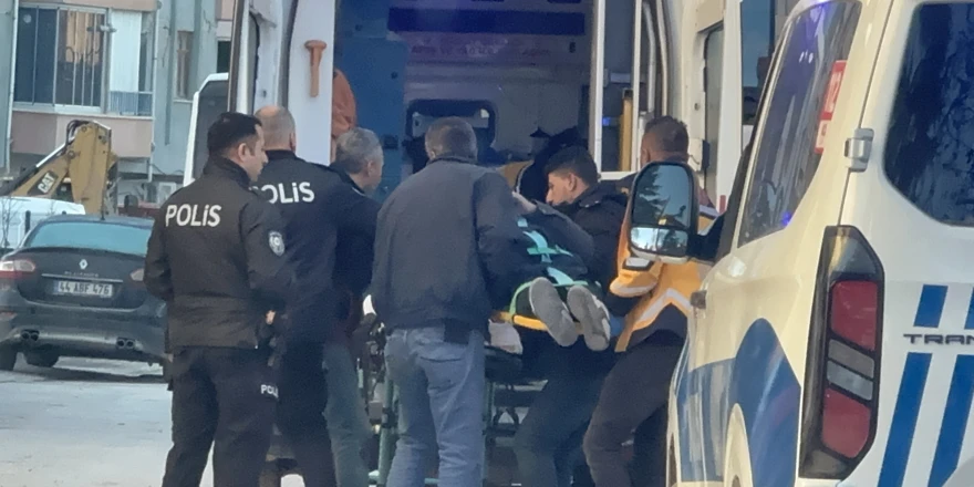 Zafer mahallesinde inşaat kazası: 1 işçi yaralandı