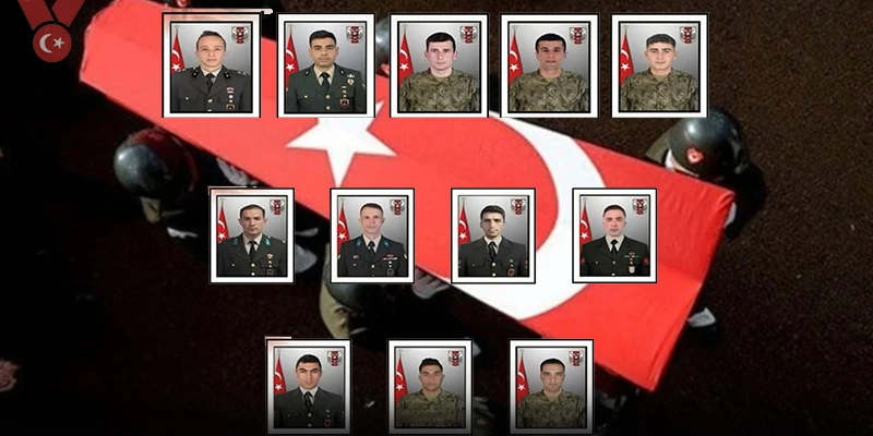Zafer Partisi İl Başkanı Ercan'dan Şehitler İçin Taziye Mesajı