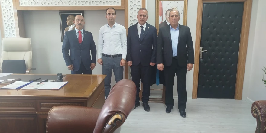 Zafer Partisi Malatya Teşkilatı’ndan Yeşilyurt Kaymakamı Uzan’a Ziyaret