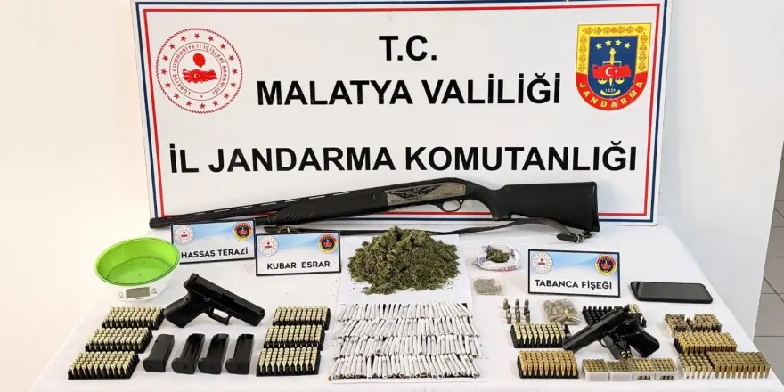 Zehir Tacirlerine Darbe: Çok Sayıda Uyuşturucu ve Silah Ele Geçirildi